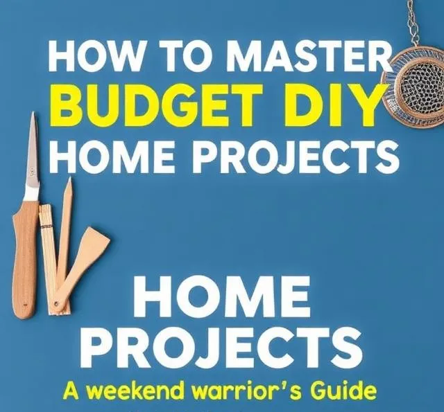 How to Master Budget DIY Home Projects
