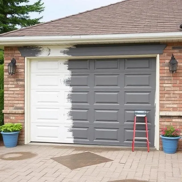 Paing your garage door